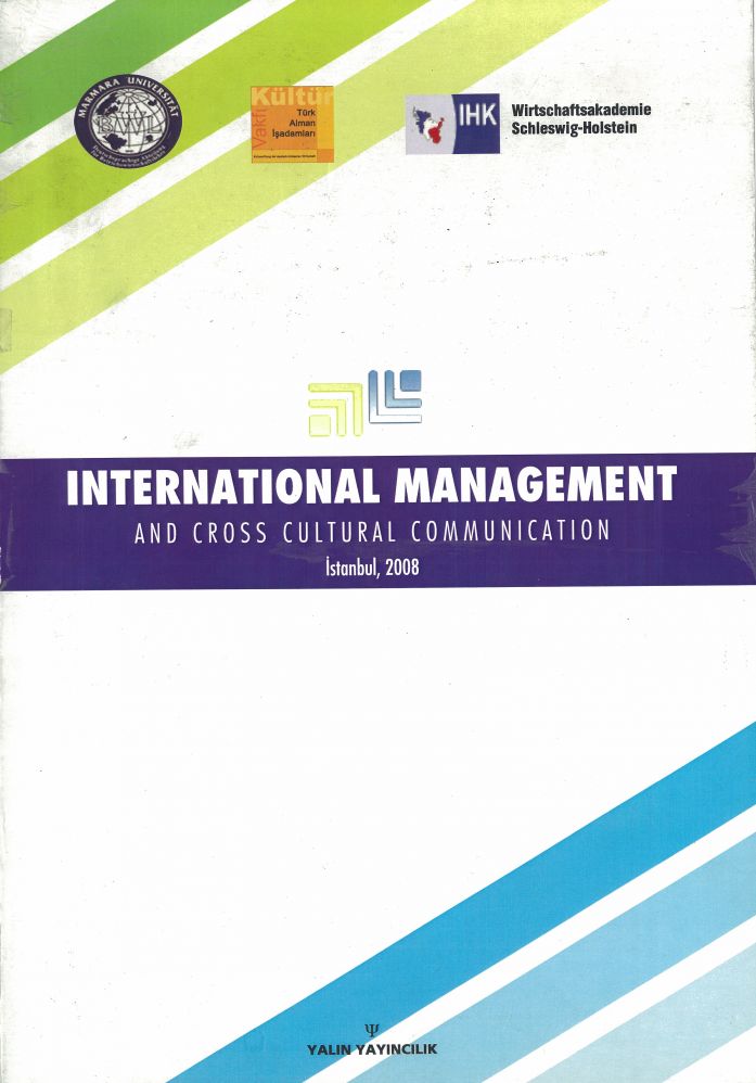 INTERNATIONAL MANAGEMENT AND CROSS CULTURAL COMMUNICATION